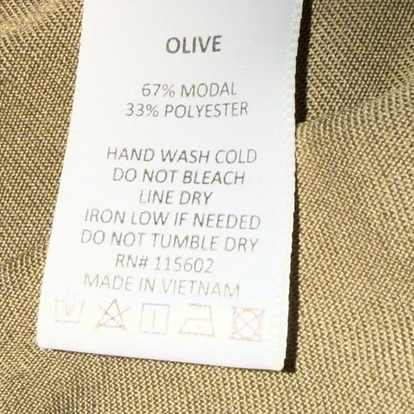 𝐍𝐖𝐓-𝐋𝐔𝐒𝐇 𝐎𝐋𝐈𝐕𝐄 𝐂𝐑𝐎𝐒𝐒 𝐁𝐀𝐂𝐊 𝐅𝐋𝐎𝐖𝐘 𝐒𝐇𝐎𝐑𝐓𝐒 𝐑𝐎MPER - Picture 3 of 6